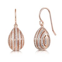 Ohrringe Tsars Collection Dame in Silber Zircone 9E31R ORECCHINO